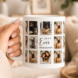 French Bulldog Mother Mum photo collage Coffee Mug
