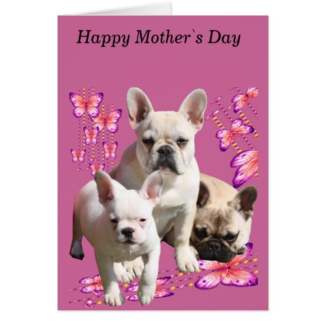 French Bulldog Mother's Day French Bulldog (Front)
