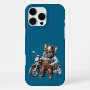 French Bulldog Motorcycle French Bulldog iPhone 16 Pro Max Case