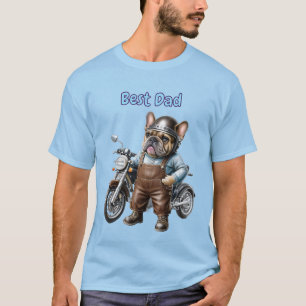 French Bulldog Motorcycle French Bulldog T-Shirt