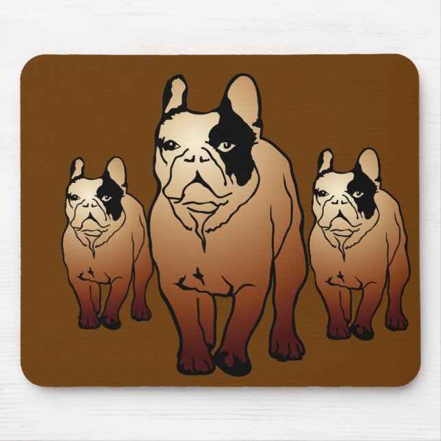 French Bulldog Mouse Pad (Front)