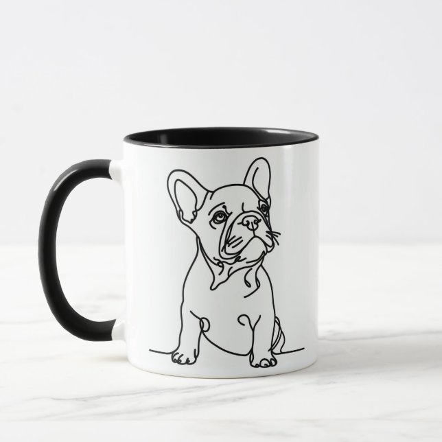 French Bulldog Mug (Left)