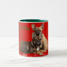 French Bulldog Mug Christmas