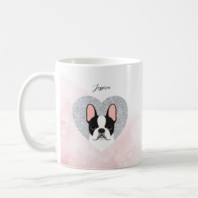 French Bulldog Mugs (Left)