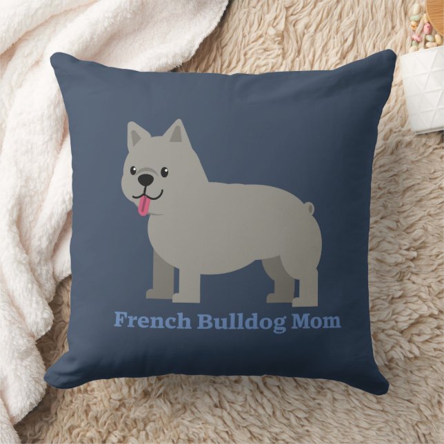 French Bulldog Mum Cushion (Blanket)