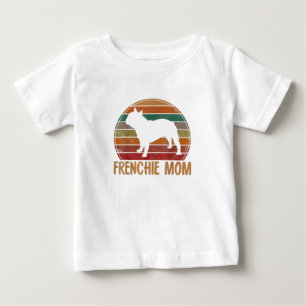 French Bulldog Mum Gift Dog Mor Pet Dog Lover Baby T-Shirt