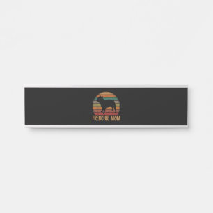 french bulldog mum gift pet frenchie gift door sign