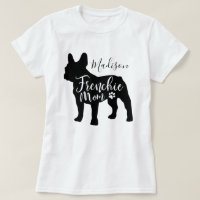 French Bulldog Mum T-Shirt For Girls And  Women