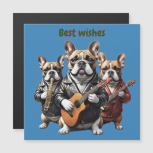 French Bulldog Musikband Französische Bulldoggen