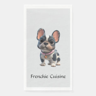 French Bulldog Napkin