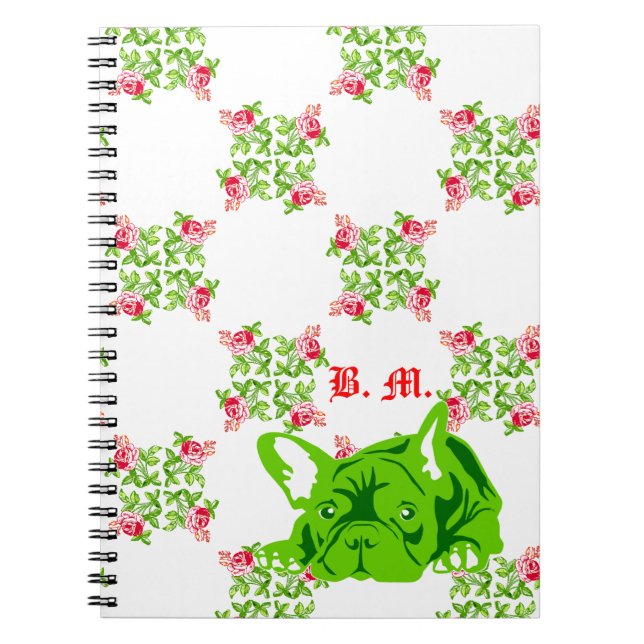 French Bulldog Notebook (Front)