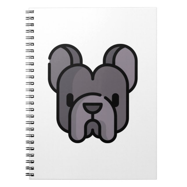 French Bulldog Notebook (Front)