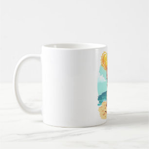 French Bulldog on Vacation Coffee Mug