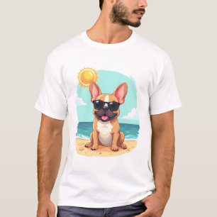 French Bulldog on Vacation T-Shirt