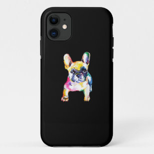 French Bulldog Original Watercolor Drawing Gift Case-Mate iPhone Case
