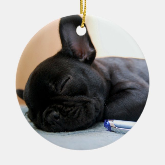 French Bulldog Ornament Add Your Photo (Front)