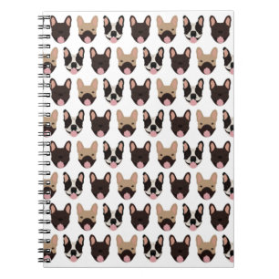 French Bulldog Pattern Notebook
