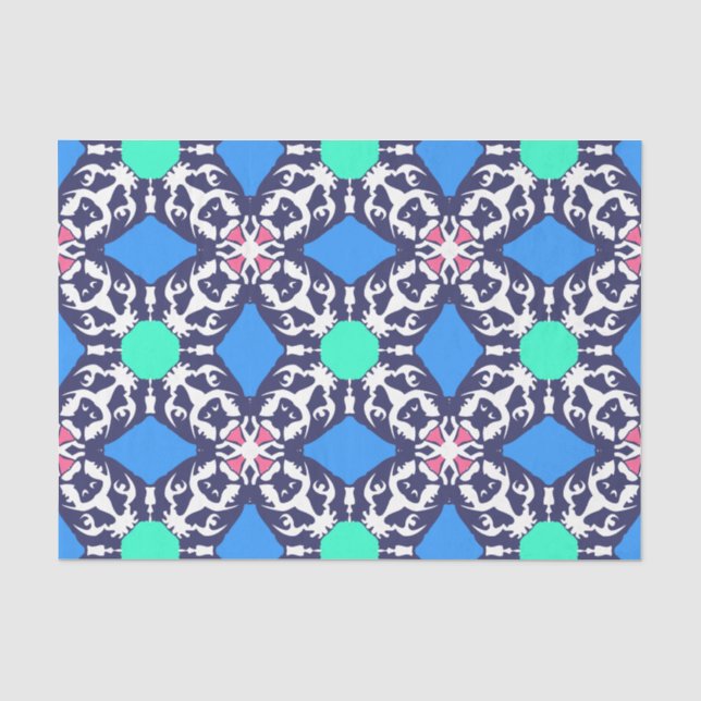 French Bulldog pattern Tissue Paper (Front)