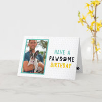 French Bulldog Pawsome Birthday