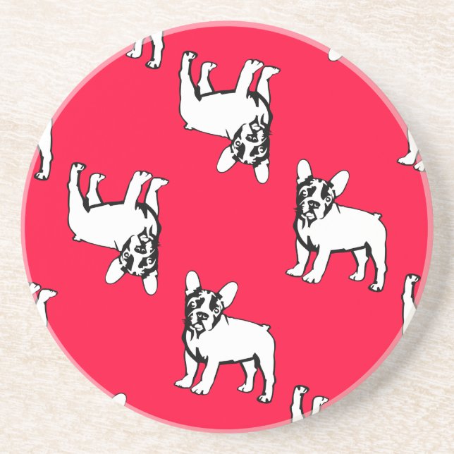 French Bulldog Pet Coaster (Front)