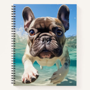 French Bulldog Pet Dog Animal Fun Play Notebook