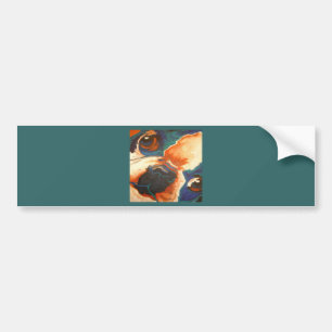 French Bulldog Pet Portrait Bumper Sticker