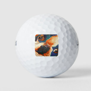 French Bulldog Pet Portrait Golf Balls