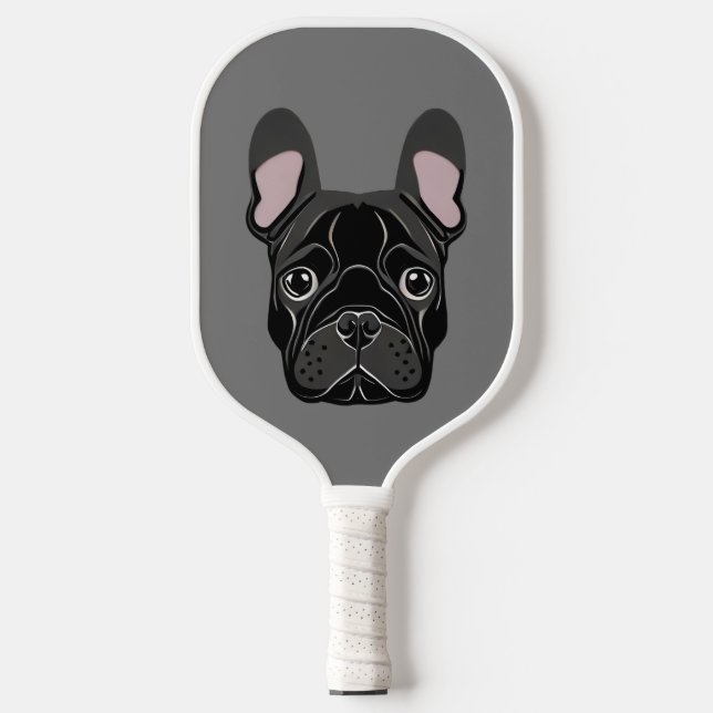 French Bulldog Pickleball Paddle (Front)