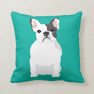 French Bulldog pillow cute pet portraits