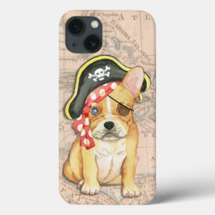 French Bulldog Pirate iPhone 13 Case