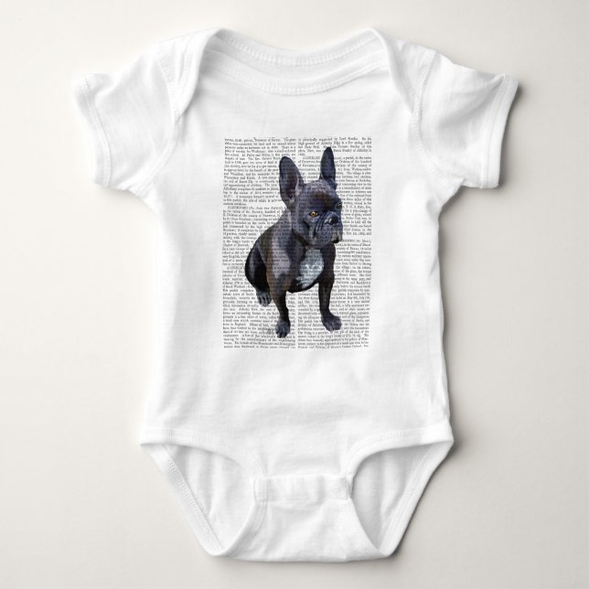French Bulldog Plain T-Shirt (Front)