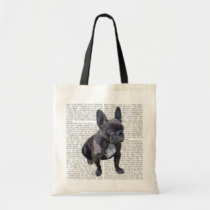 French Bulldog Plain Tote Bag