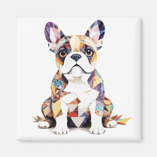 French Bulldog Playful Adorable Fun Joyful Animal Magnet