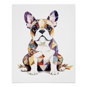 French Bulldog Playful Adorable Fun Joyful Animal Poster