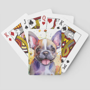 French Bulldog Playing Cards