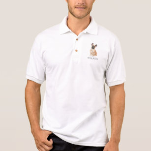 french bulldog polo shirt