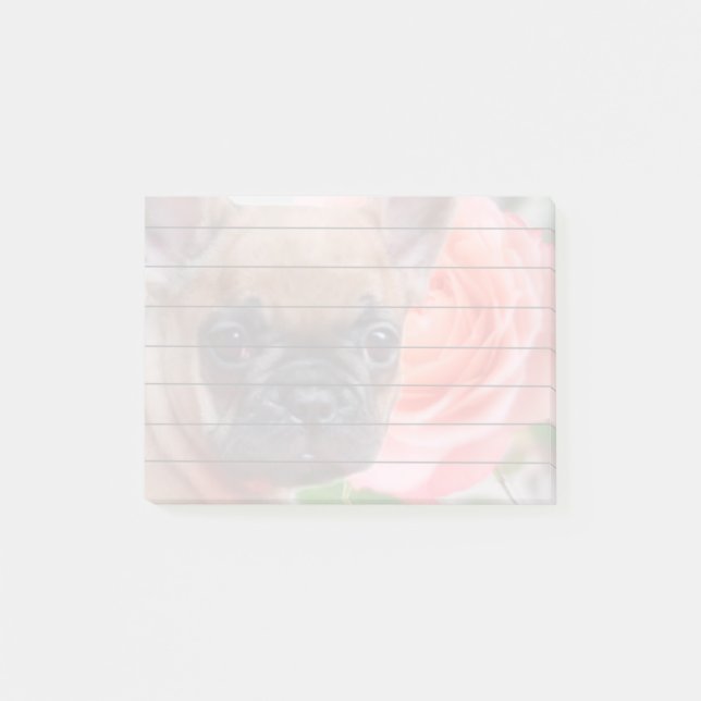 French Bulldog Post it notes (Front)