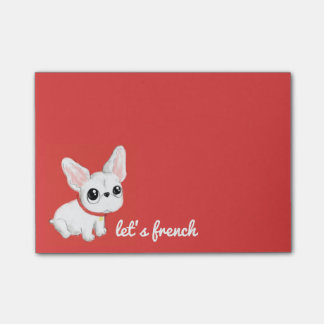 French Bulldog Post-it notes