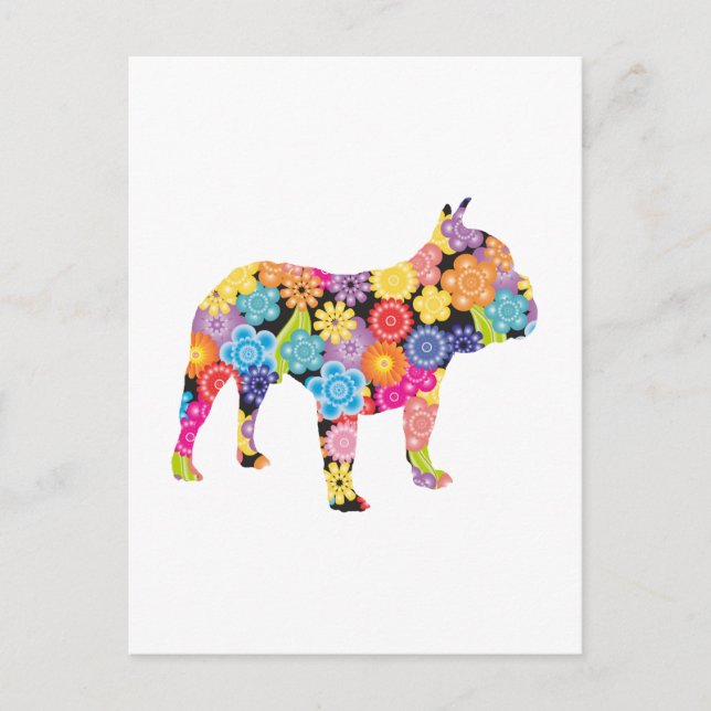 French Bulldog Postcard (Front)