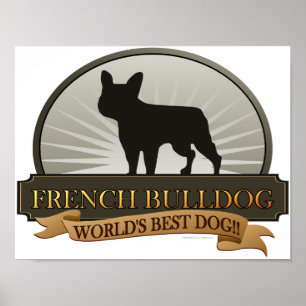 French Bulldog Poster