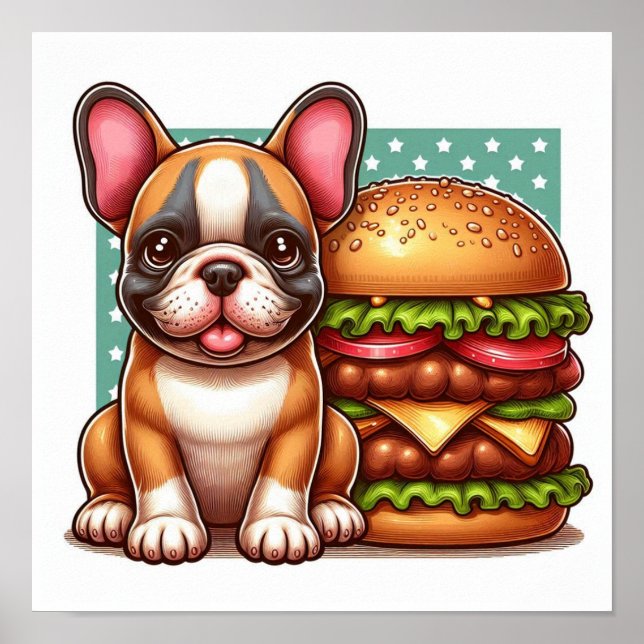 French Bulldog Poster (Front)