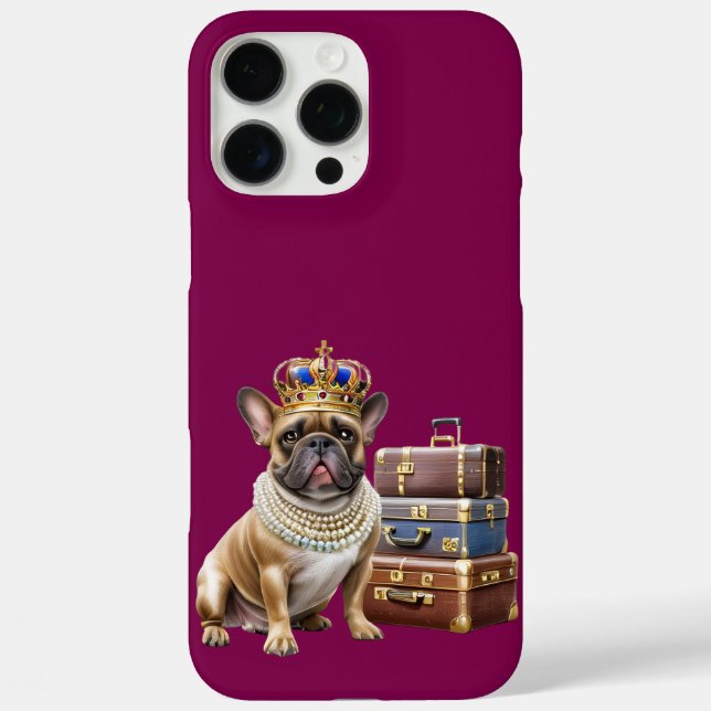 French Bulldog Princess French Bulldog Case-Mate iPhone Case (Back)