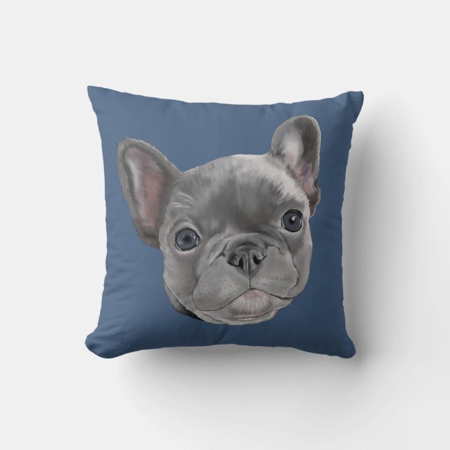 French Bulldog Puppy Cushion (Front)