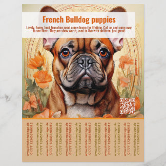 French Bulldog Puppy Flyer