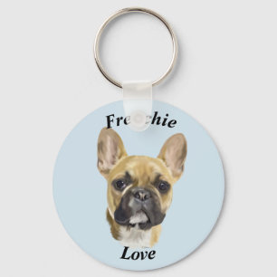 French Bulldog Puppy Key Ring