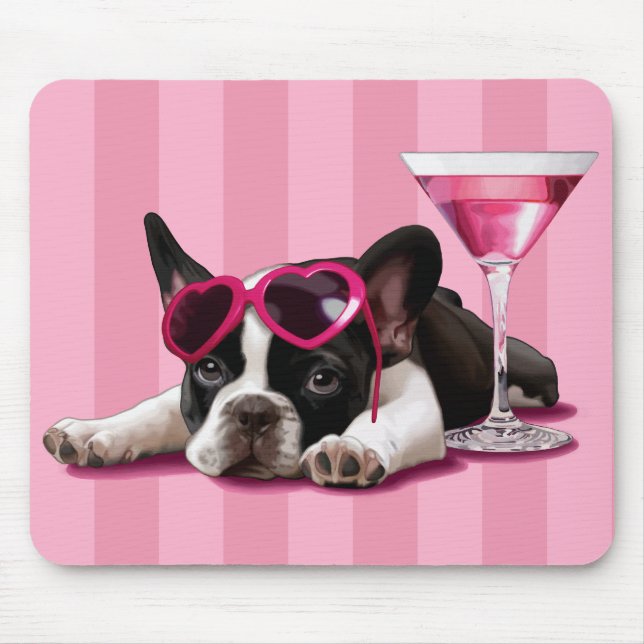 French Bulldog Puppy Mouse Pad (Front)