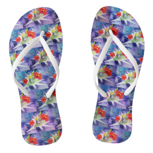 French Bulldog Puppy On A Leaf, Thongs