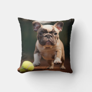 🐶French Bulldog Puppy 🎾with Tennis ball Cushion
