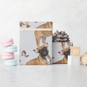 French Bulldog puppy Wrapping Paper