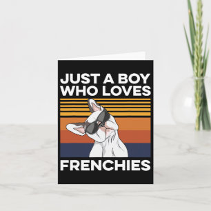 French Bulldog Quote For Your Frenchie Husband  Card